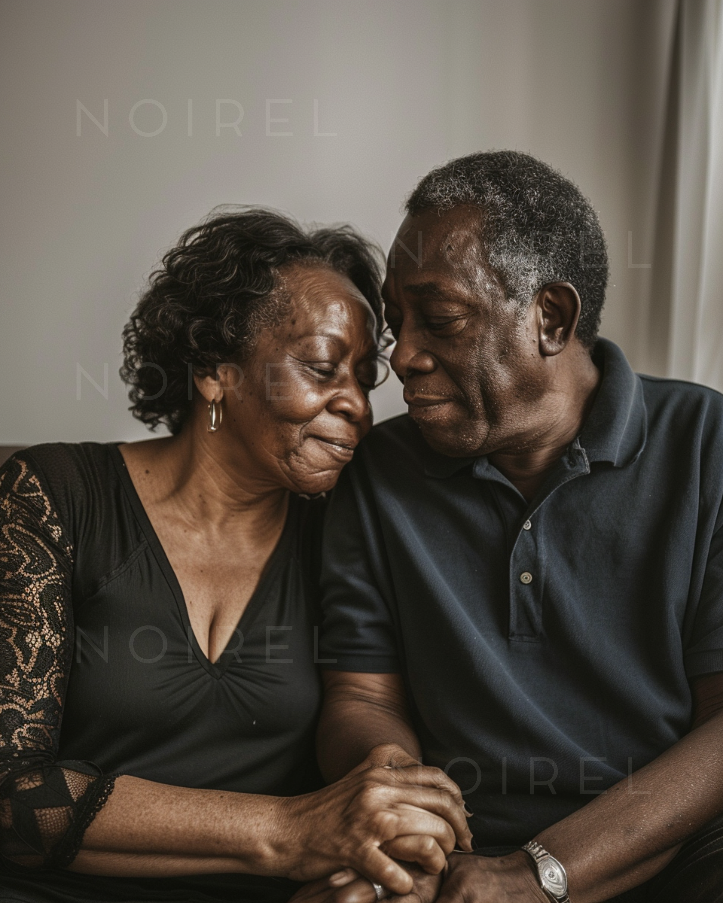 Seasons of Life NRL194: older couple holding hands, close-up